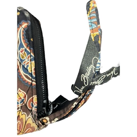 Nice Vera Bradley soft wallet in multi colors brown Good Condition - Picture 4 of 8